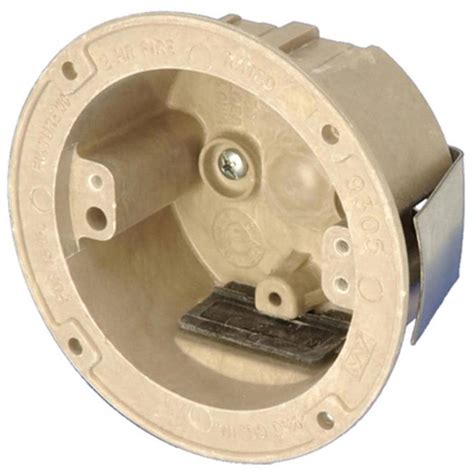 allied molded electrical box|round shallow wall electrical box.